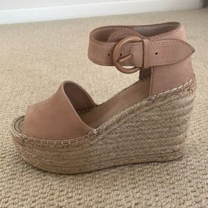Women's Tan Wedge Sandals